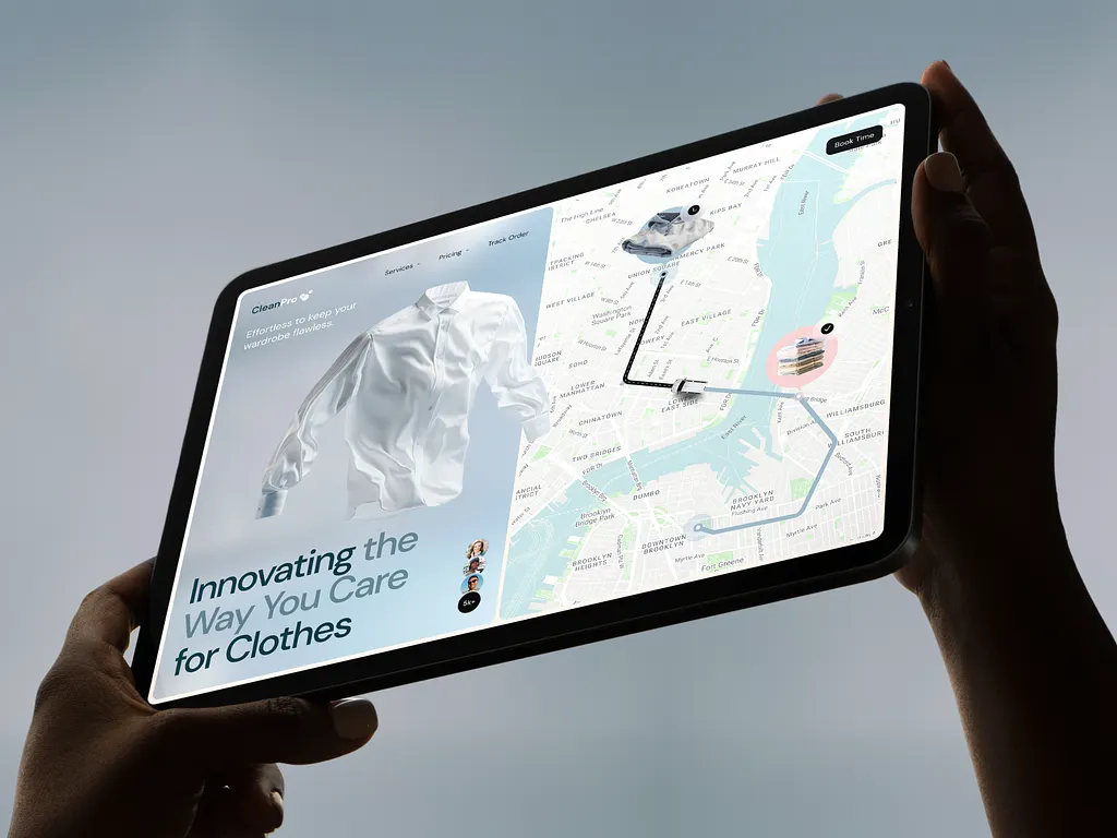 Custom-made iPad App UI design