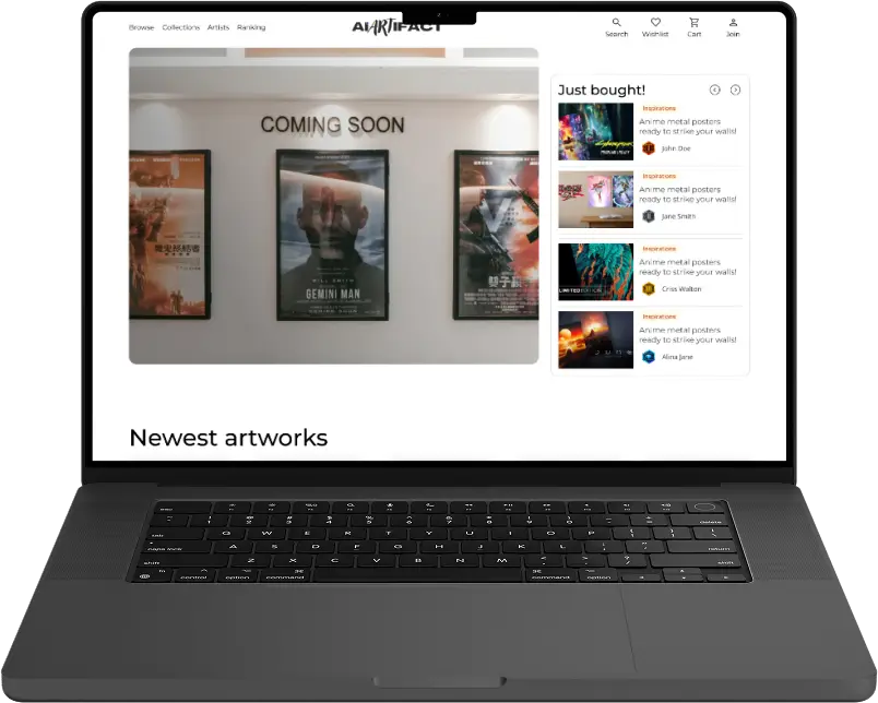 AIArtifact digital project portfolio by Web Nautical in India