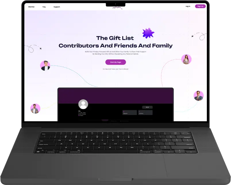 Zwishes project portfolio by Web Nautical in India