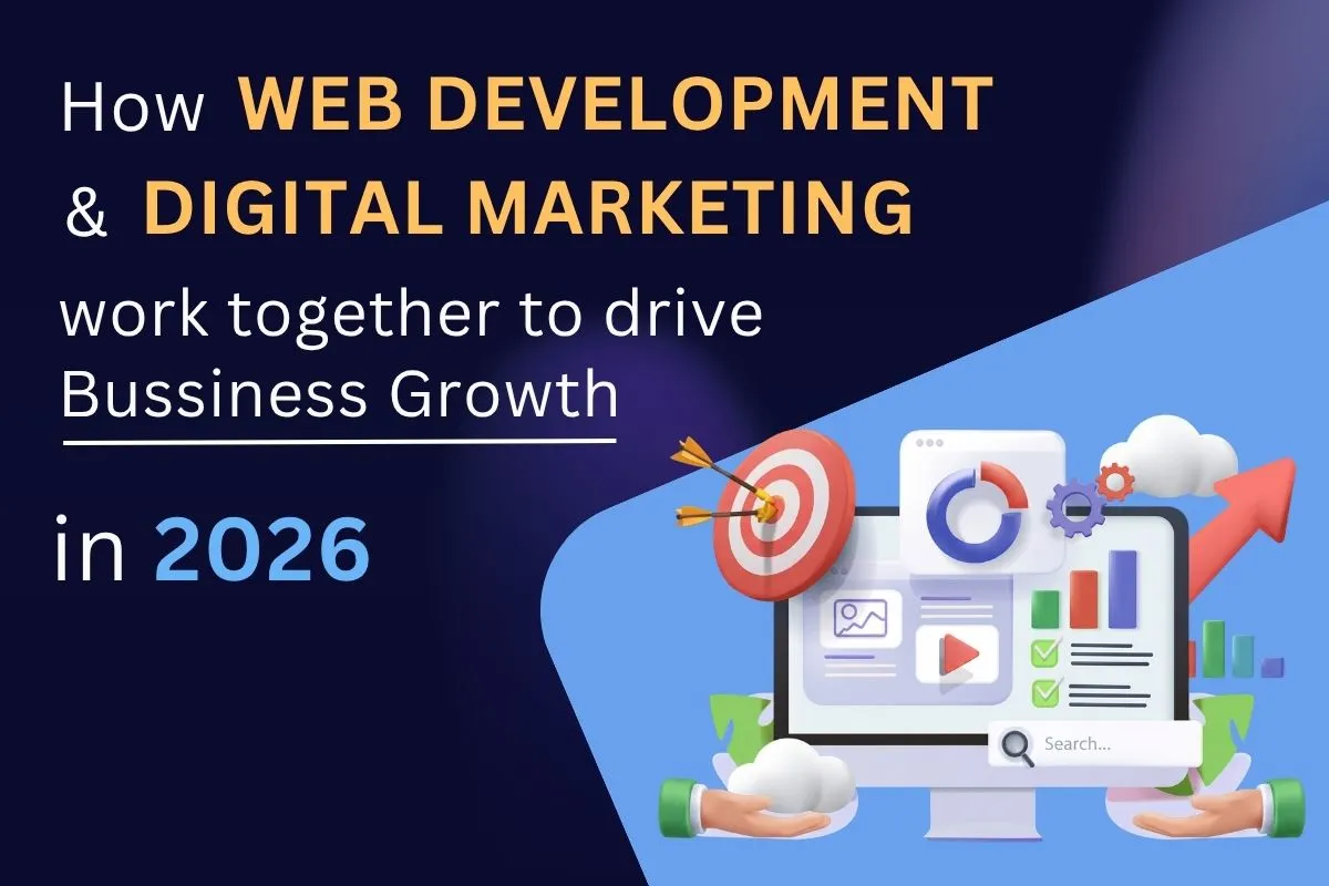 How Web Development and Digital Marketing Work Together to Drive Business Growth in 2026