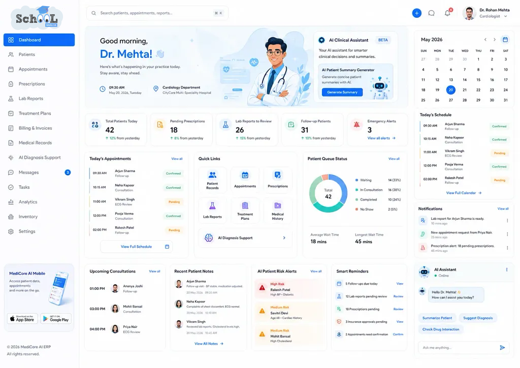 Healthcare ERP
