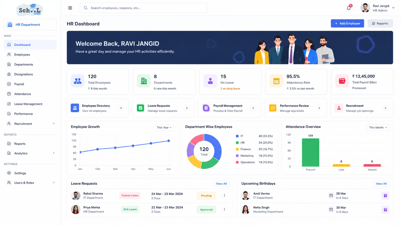 HR Management System